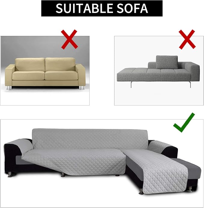 Easy-Going L Shape Sofa Slipcover - Image 4