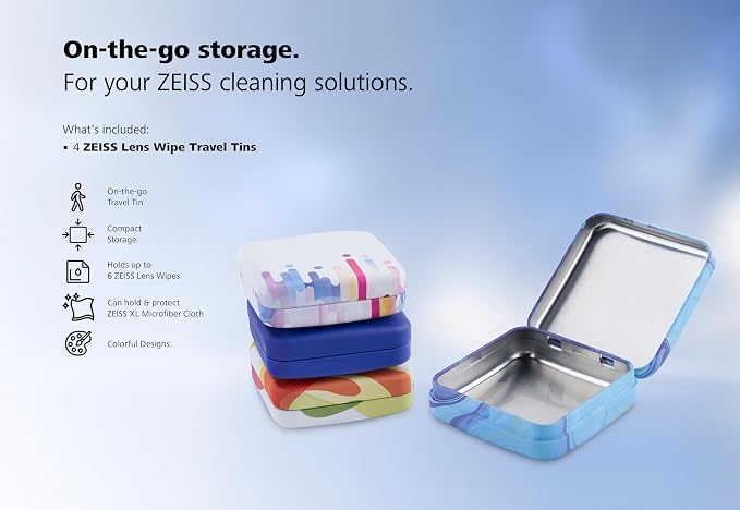 ZEISS Lens Cleaning Accessory Tin Box Containers - Image 7