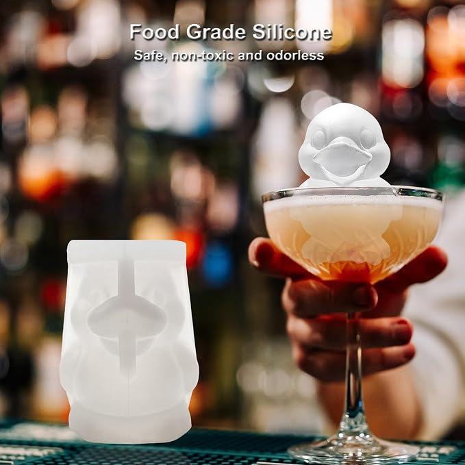 3D Duck Ice Cube Silicone Molds Tray - Image 4