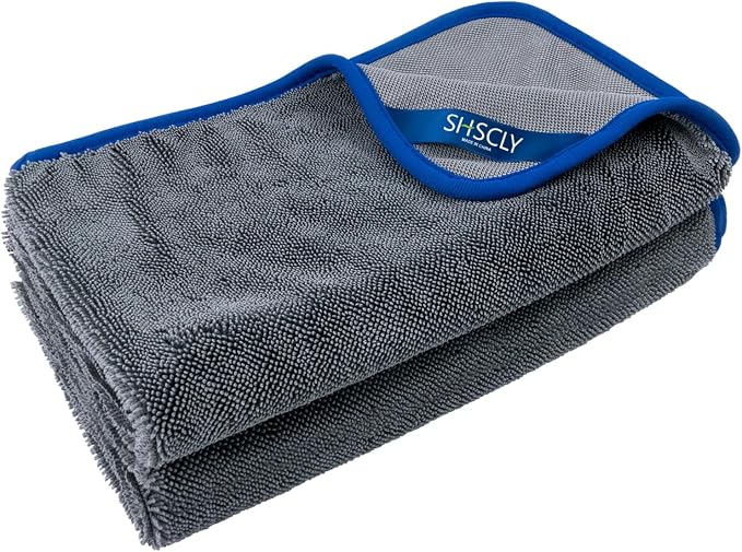 SHSCLY Microfiber Car Drying Towel Super Absorbent Twist Pile Car Towels Rapid by SHSCLY