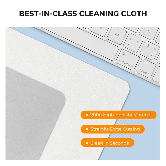 K&F Concept 20 Pack Lens Cleaning Cloth | Microfiber Cleaning Cloth | Camera - Image 3