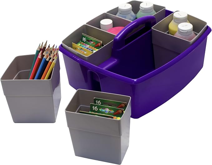 Storex Large Classroom Craft Caddy - Image 8