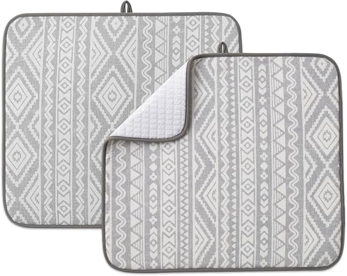 FRESHMINT Printed Dish Drying Mats by FRESHMINT