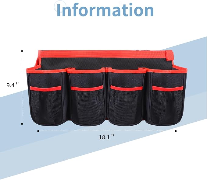 Bucket Cleaning Tool Organizer, Wash Tool Caddy 5-Gallon Organizer, 5 Gallon - Image 8