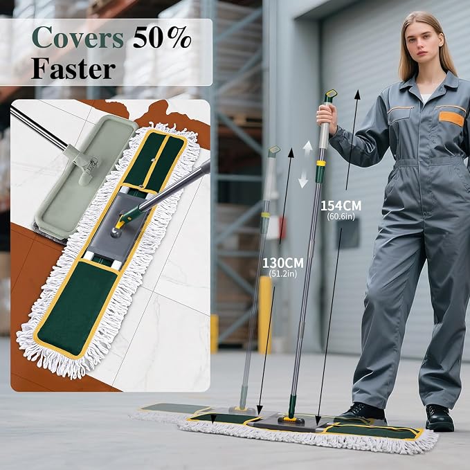 36" Commercial Mop, Masthome Heavy Duty Industrial Mop - Image 2
