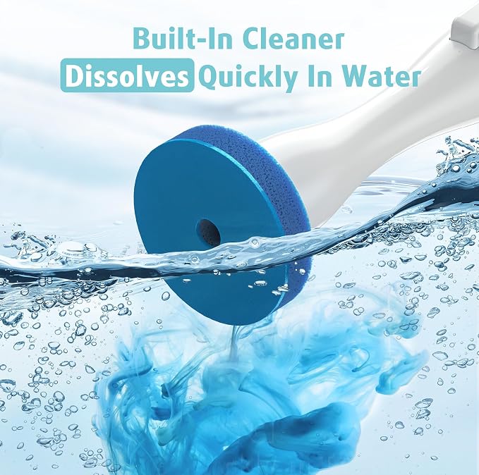 20 Count Electric Toilet Refill Pads, Disposable Toilet Brush Heads Refills - Image 4