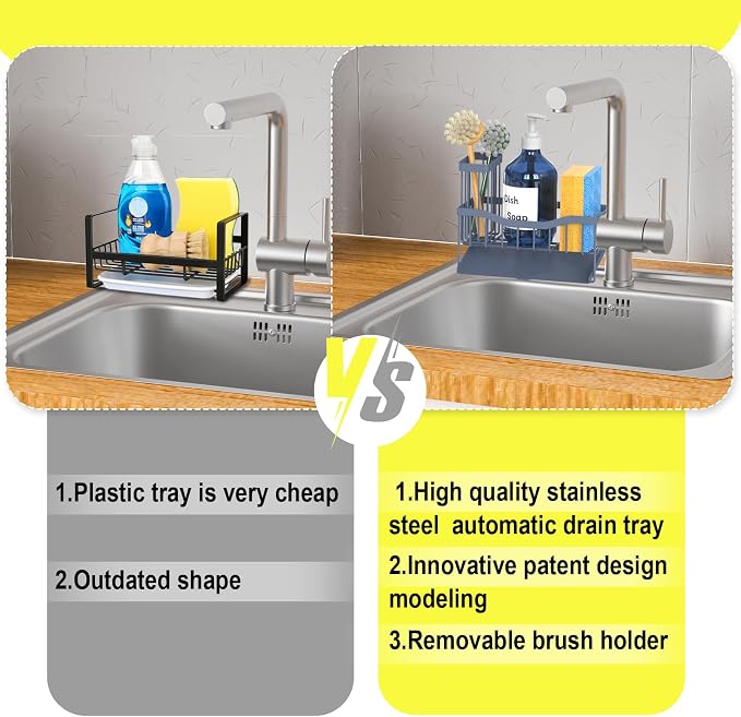 Maifan Sink Caddy Sponge Holder - Image 4