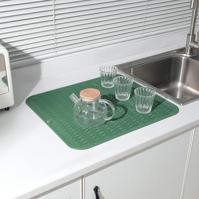 Silicone Dish Drying Mat for Multiple Usage, Easy clean, Eco-friendly, - Image 5
