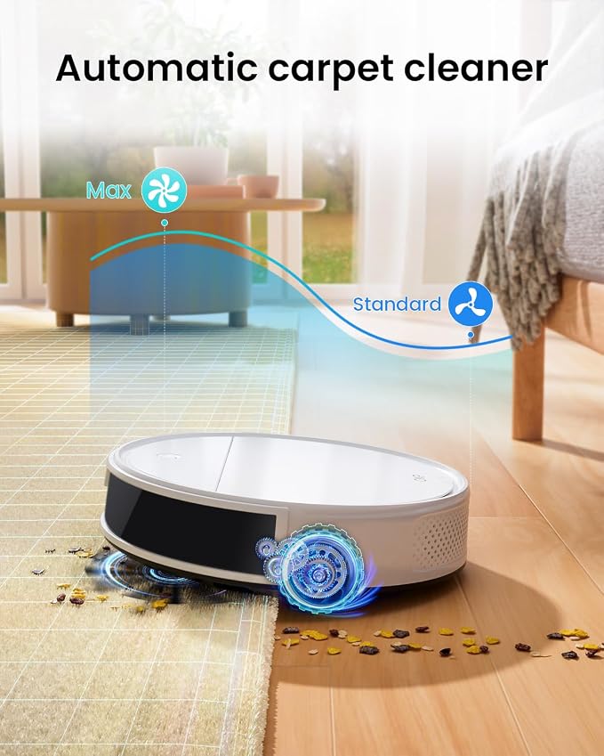 OKP Robot Vacuum and Mop Combo K5 Ultra Small Robotic Cleaner - Image 6