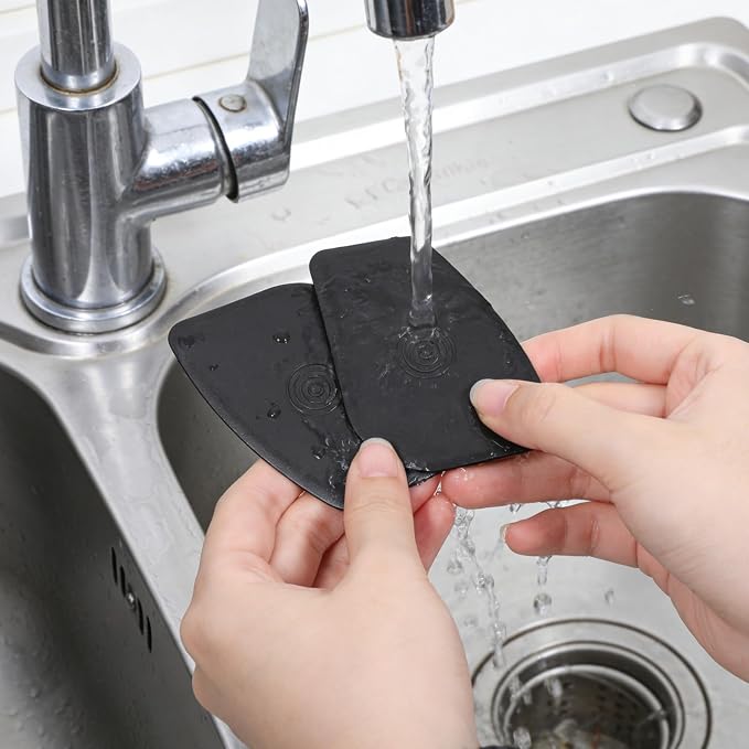 Pan Scraper Tool 5 Pack Plastic Pot Scraper Dish Scrapers - Image 6