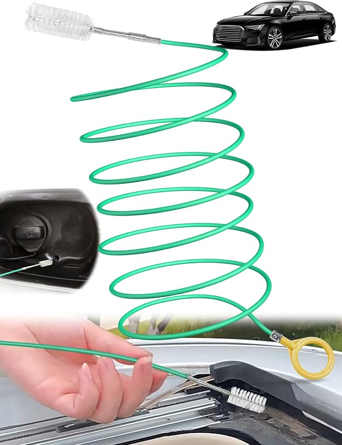 Upgraded Auto Sunroof Drain Cleaning Tool, 120 Inch Long Flexible Drain Brush by SARDVISA