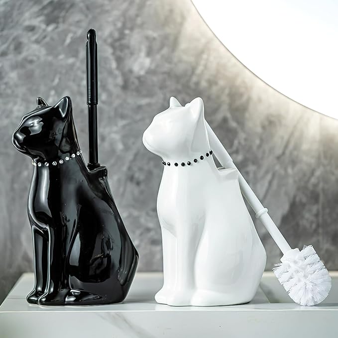 Cat Toilet Brush Holder - Image 2