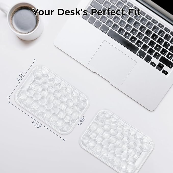 Ospelelf Ergonomic Elbow Rest for Desk, Gel Keyboard Wrist Rest Support - Image 6
