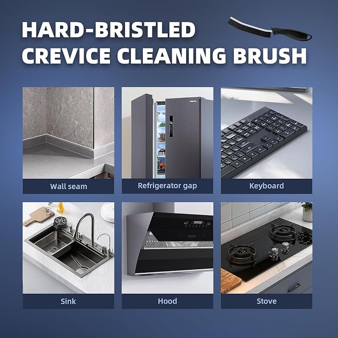 Crevice Cleaning Brushes, Cleaner Scrub Brush Tool - Image 6