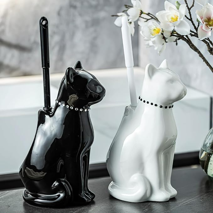 Cat Toilet Brush Holder - Image 5