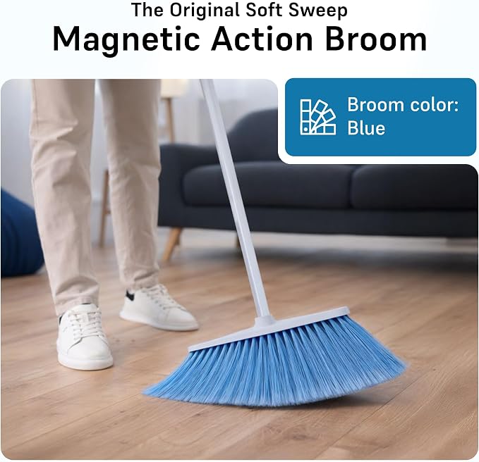 Soft Sweep Broom The Original Soft Sweep Magnetic Action Broom - Image 2