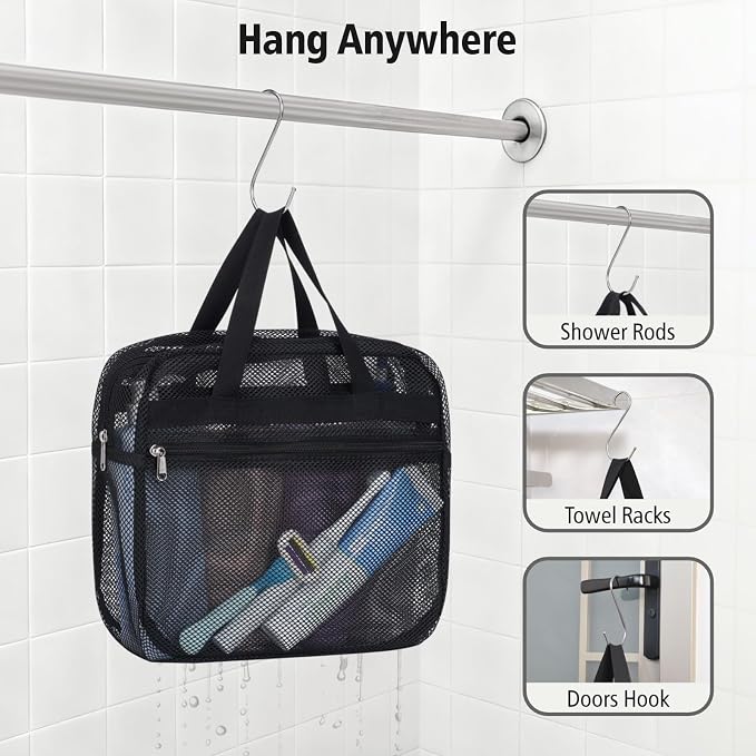 F-color Mesh Shower Caddy Portable - Image 7