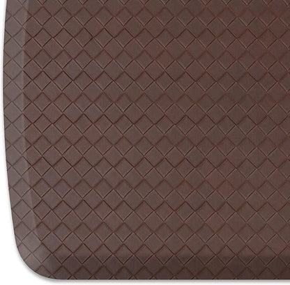 GelPro Elite Premier Gel & Foam Anti-Fatigue Kitchen Floor Comfort Mat, 20" x 48", Basketweave Truffle