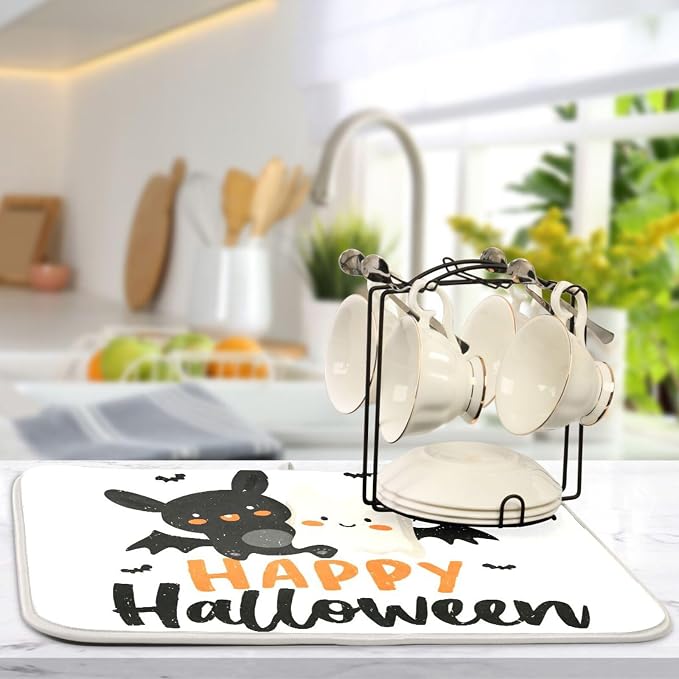 Happy Halloween Dish Drying Mat - Image 5