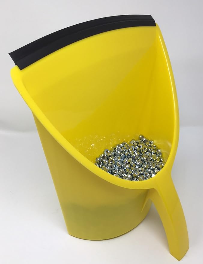 Handy Pan - Yellow - Large Capacity Heavy Duty Dust Pan | Made in USA! Great - Image 4