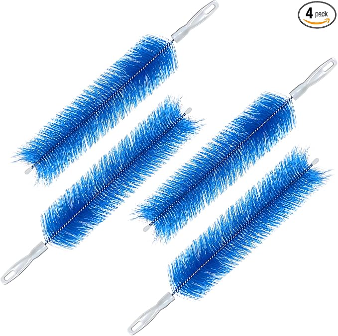 4 PCS Fan Cleaner Brush, Cobweb Duster Bendable Fan Duster, Plastic Dust by Unknown