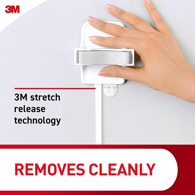 Command Broom and Mop Grippers, 6 Hangers and 16 Strips, Damage-Free Hanging - Image 9