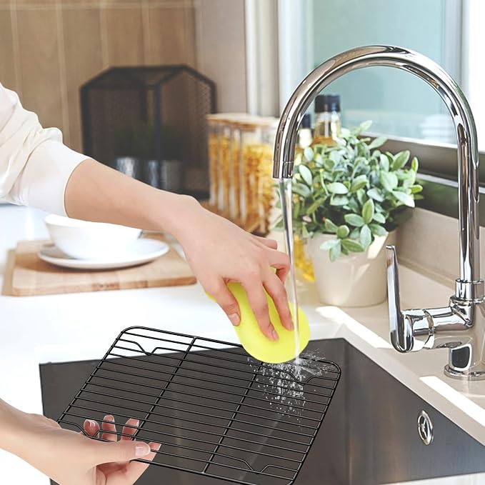 P&P CHEF Cooling Baking Rack Pack of 2, Stainless Steel Cooling Racks - Image 7