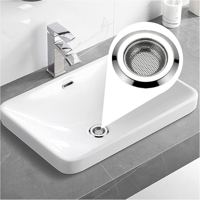 Diameter 2.16in Stainless Steel Sink Drain Strainer - Image 3