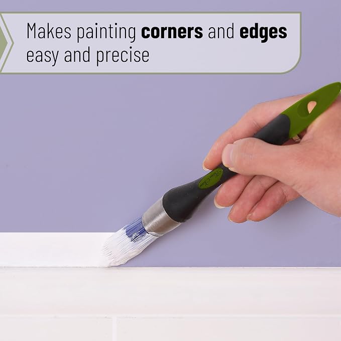 Bates- Trim Paint Brush, 0.6" Inch, Trim Brushes - Image 4