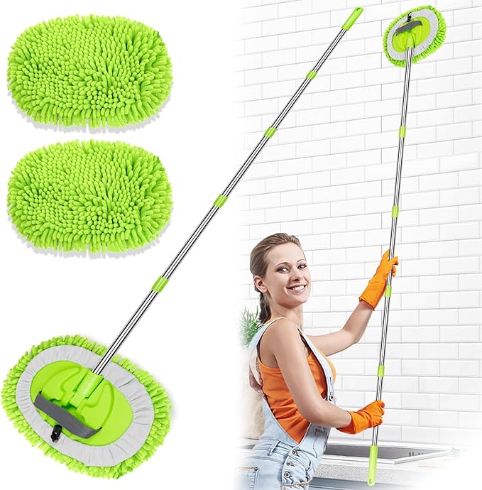 2 in 1 Lightweight Wall Cleaner Mop by WillingHeart