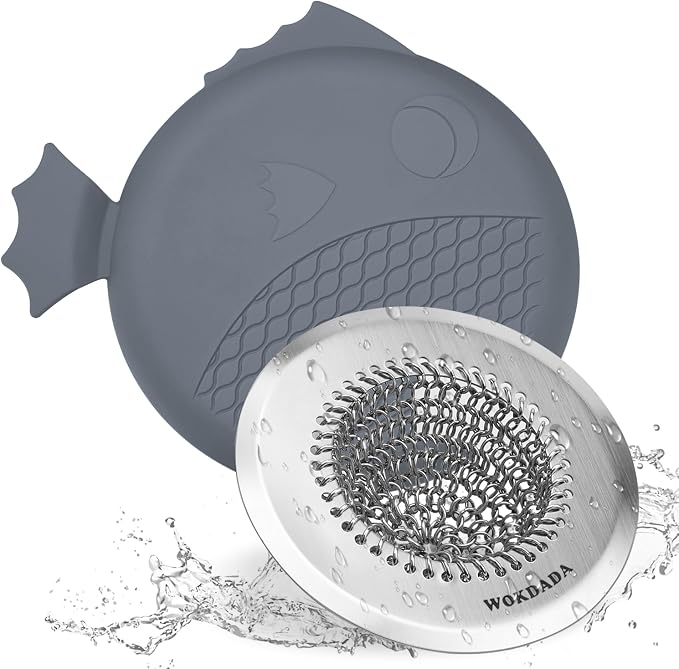 Revolutionary Kitchen Sink Drain Strainer & Sink Stopper/Patented Reversible by Wokdada
