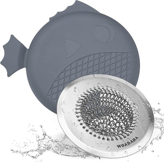 Revolutionary Kitchen Sink Drain Strainer & Sink Stopper/Patented Reversible by Wokdada