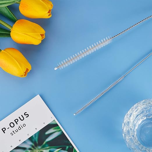 4 Pieces Feeding Tube Brushes, Long Pipe Cleaners Straw Cleaning Brushes - Image 5