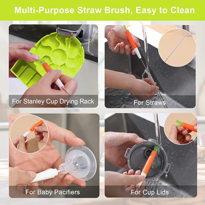 Water Bottle Drying Rack, Silicone Tumbler Drying Rack, Baby Bottle Dryer Holder - Image 3