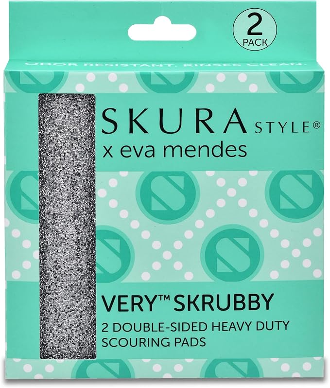 Skura Style x Eva Mendes Very Skrubby Heavy Duty Scouring Pads | Abrasive - Image 2