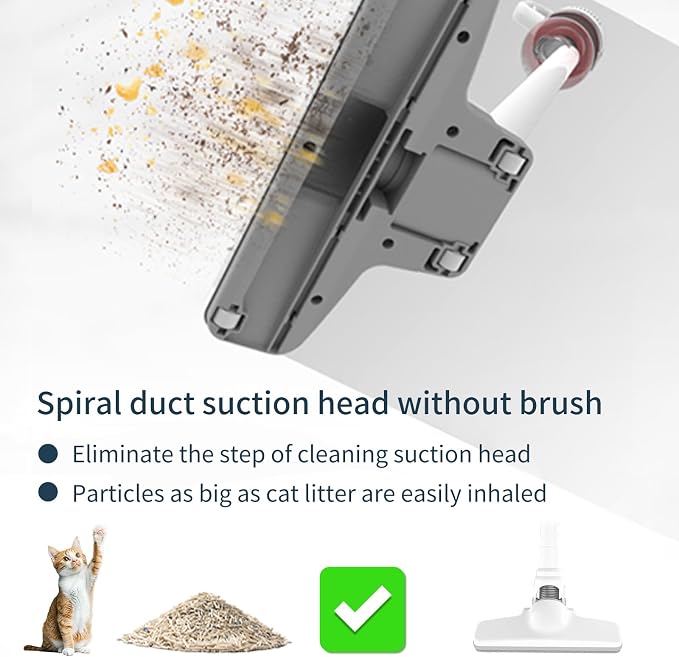 Stick Vacuum Cleaner, Corded Handheld Vacuum Cleaner Mini Electric Broom - Image 4