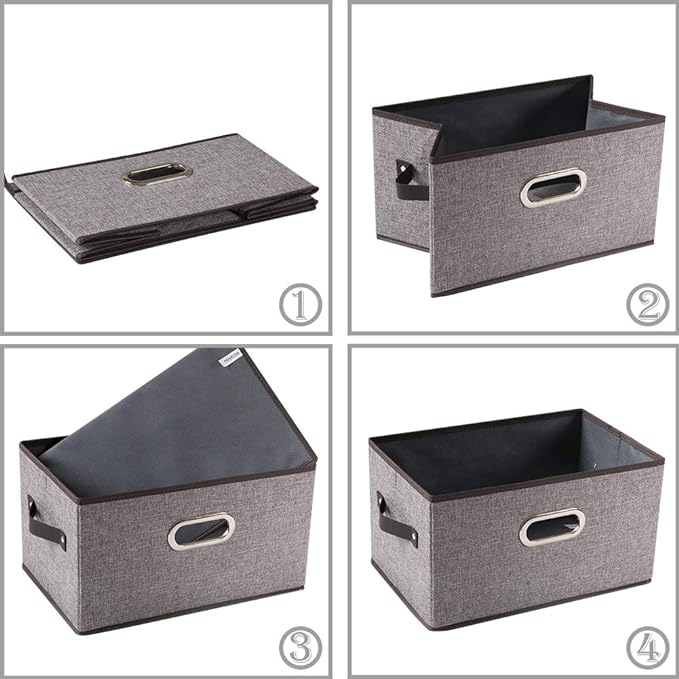 PRANDOM Large Collapsible Storage Baskets - Image 5