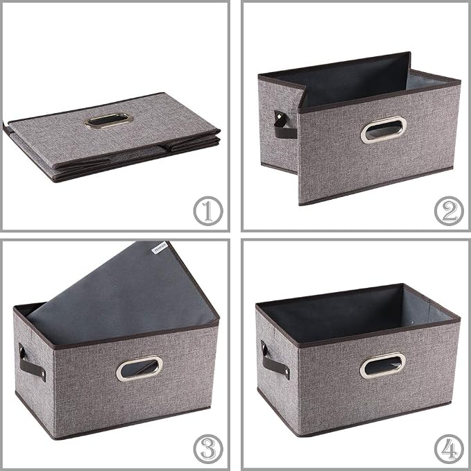PRANDOM Large Collapsible Storage Baskets - Image 5