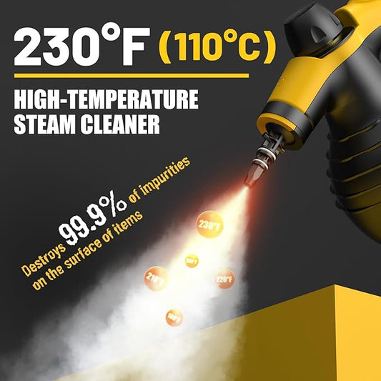 Pressurized Deep Cleaning Steam Cleaner, Powerful Handheld Steam Cleaner - Image 2