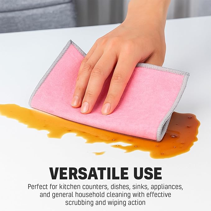 NEW 2026 | Non Scratch Wire Dishcloth | Metal Cleaning Rag - Image 6