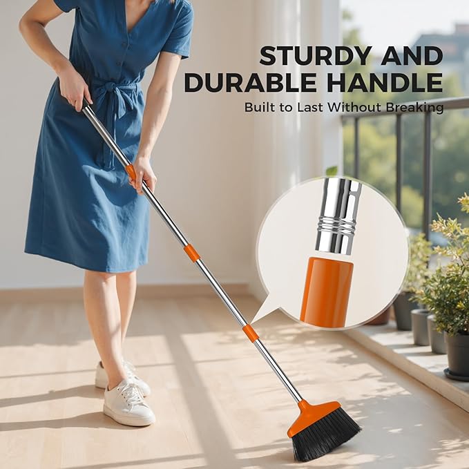 Handy Broom, Indoor/Outdoor Brooms, Duty Kitchen Broom, - Image 3