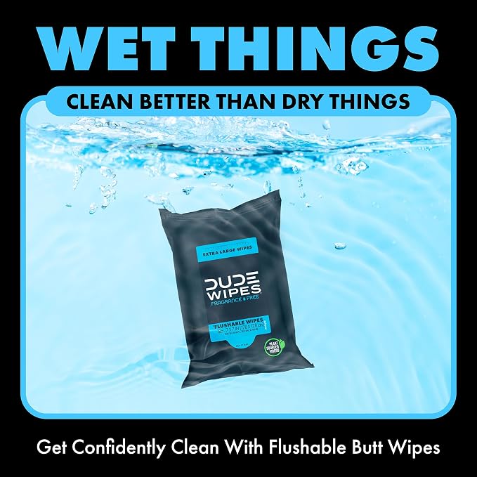 DUDE Wipes Unscented Travel Wipes - Image 5