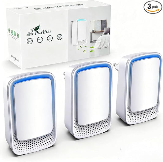 Air Ionizers for Home, Negative Ion Generator, Quiet Air Freshener for Bedroom by JOSTART