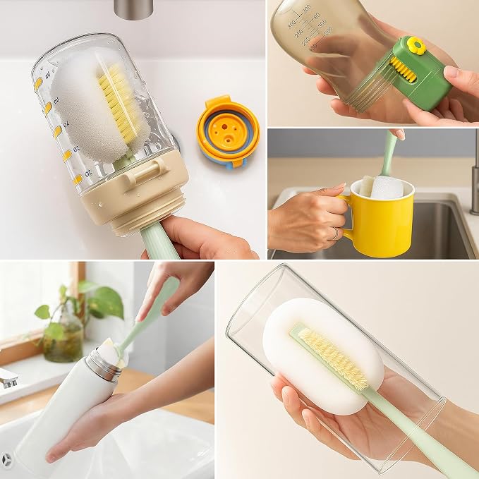 Palksky 5 in 1 Water Bottle Cleaning Brush Set - Image 7