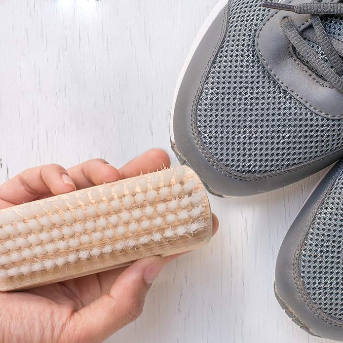 Sneaker Cleaner Brush/Cleaning Brush Premium Double Sided Wooden Shoe Care - Image 4