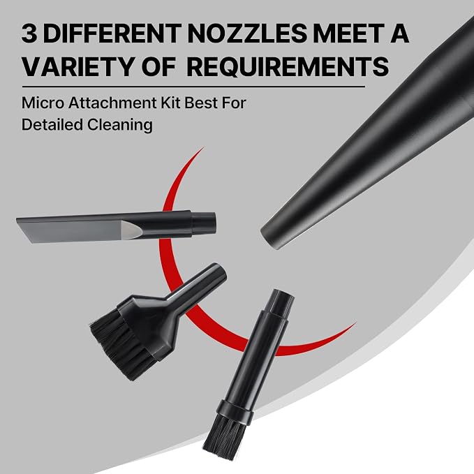 Shop-Vac Micro Cleaning Nozzle Kit, 1-1/4" Detailed-Cleaning Attachments - Image 4