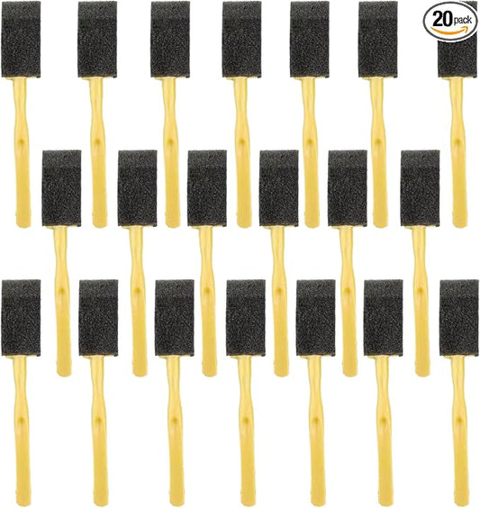 20 PcsCar Air Vent Cleaning Brush, Disposable Car Air Vent Cleaning Sponge Head by Unknown