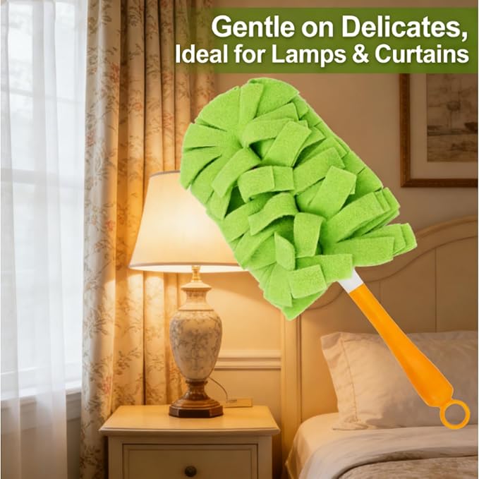 Reusable Chenille Microfiber Dust Duster, 360° Electrostatic Duster Refills - Image 4