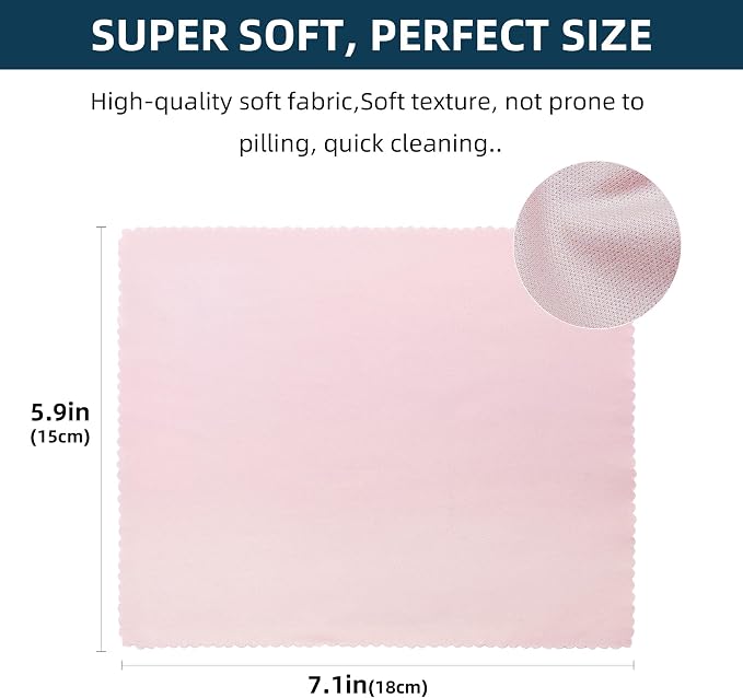 AIMI Assorted Colors Microfiber Cleaning Cloths - Image 6