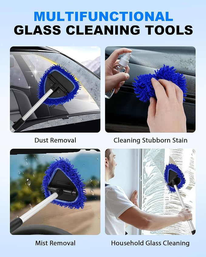 5 Pack Microfiber Pads, Upgraded High-Density Chenille Replacement Heads Cover - Image 7